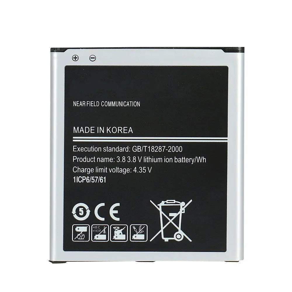 Dinto 1pc EB-BG530BBC EB-BG530CBE EB-BG530BBE 2600mAh Phone Battery for Samsung Galaxy Grand Prime J3 J3109 J5 J5008 J5009
Dinto 1pc EB-BG530BBC EB-BG530CBE EB-BG530BBE 2600mAh Phone Battery for Samsung Galaxy Grand Prime J3 J3109 J5 J5008 J5009