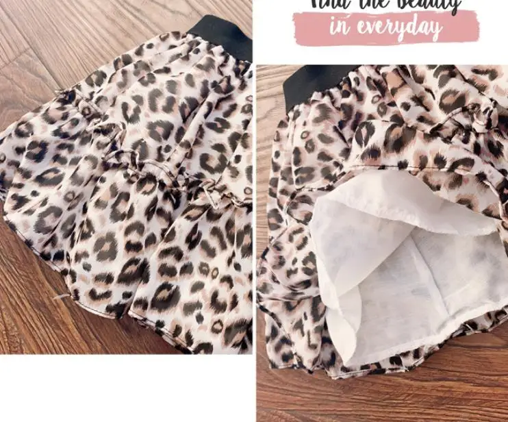 Girls baby cotton short sleeve t-shirts + Leopard 2 pcs sets summer new fashion print suits children clothes 2-8Y ws852
Girls baby cotton short sleeve t-shirts + Leopard 2 pcs sets summer new fashion print suits children clothes 2-8Y ws852
