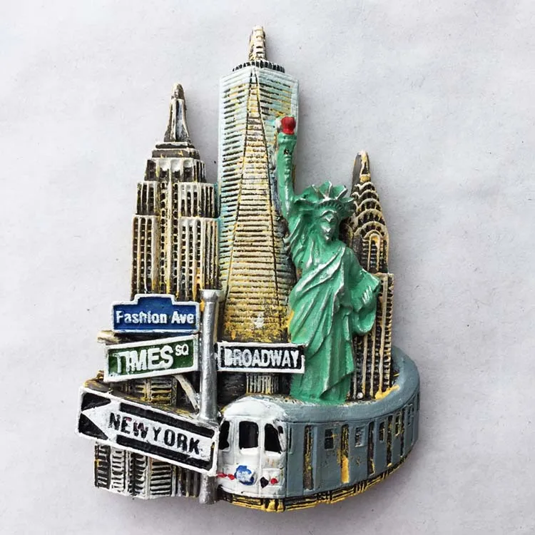 United States New York landmark construction tourist souvenir magnetic stickers refrigerator stickers
United States New York landmark construction tourist souvenir magnetic stickers refrigerator stickers