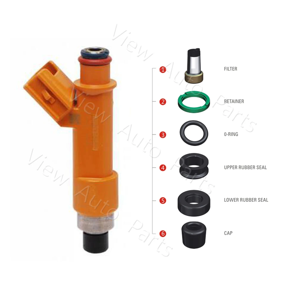 50 sets Fuel Injector Repair Kits Toyota Camry LEXUS HS250H 2.4L including fuel injector micro filters Rubber seals VD-RK-0209
50 sets Fuel Injector Repair Kits Toyota Camry LEXUS HS250H 2.4L including fuel injector micro filters Rubber seals VD-RK-0209