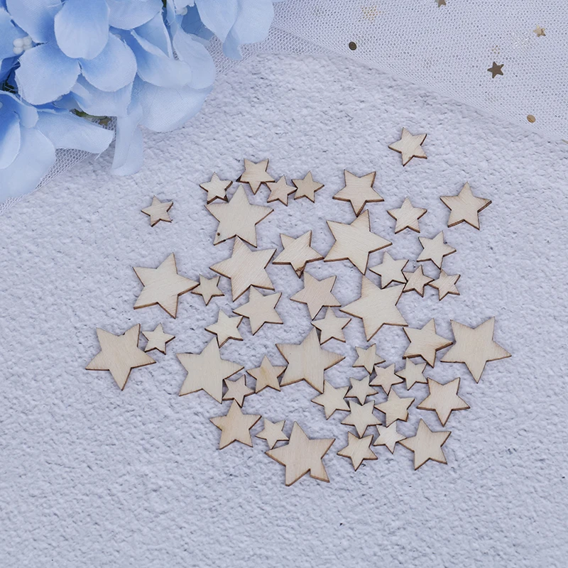 100Pcs Wood Star DIY Christmas Scrapbooking Party DIY Decorations Chipboard Fashion Wooden Home Decor
100Pcs Wood Star DIY Christmas Scrapbooking Party DIY Decorations Chipboard Fashion Wooden Home Decor
