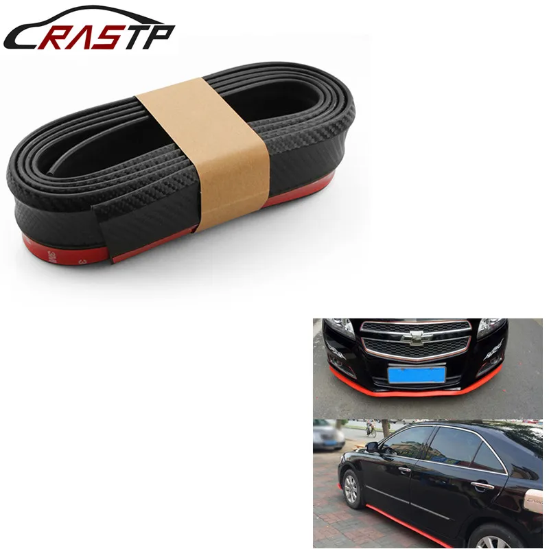 RASTP-2.5m Car Protectors Front Bumper Lip Splitter Car Sticker Body Kits Spoiler Bumpers Valance Car Rubber Strip RS-LKT006-3D
RASTP-2.5m Car Protectors Front Bumper Lip Splitter Car Sticker Body Kits Spoiler Bumpers Valance Car Rubber Strip RS-LKT006-3D