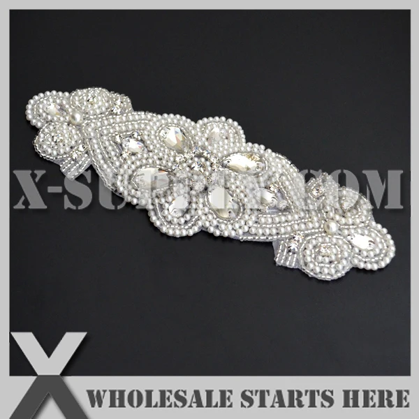 (50pcs/lot) Iron on Bridal Rhinestone Pearl Applique for Custom Wedding Dress Decoration, X1-RAT2380
(50pcs/lot) Iron on Bridal Rhinestone Pearl Applique for Custom Wedding Dress Decoration, X1-RAT2380