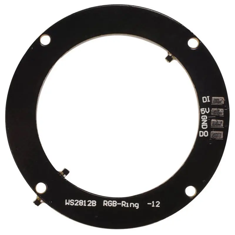 Светодиодный Ws2812 Кольцо RGB 5050 светодиодный s встроенный драйвер Совместимость 12