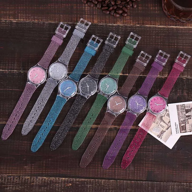 Newly Women Shiny Quartz Watch Silicone Strap Glitter Round Dial Girl Casual Wristwatch m99
Newly Women Shiny Quartz Watch Silicone Strap Glitter Round Dial Girl Casual Wristwatch m99