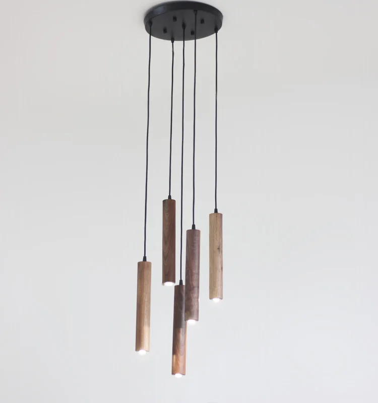 Creative 5 Heads Pendant Lights Nordic Bedroom Lamp Wood Lamparas De Techo Colgante Modern Cafe Restaurant Hanglamp Lighting
Creative 5 Heads Pendant Lights Nordic Bedroom Lamp Wood Lamparas De Techo Colgante Modern Cafe Restaurant Hanglamp Lighting