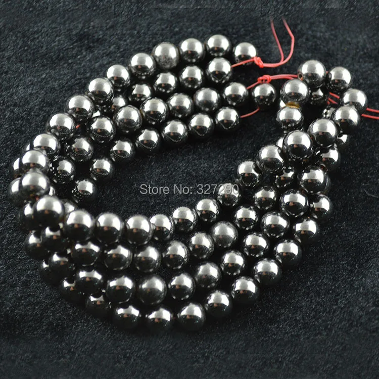 High Quality Black Color Magnetism Hematite 10mm Round Beads DIY Findings 5Strand/lot
High Quality Black Color Magnetism Hematite 10mm Round Beads DIY Findings 5Strand/lot