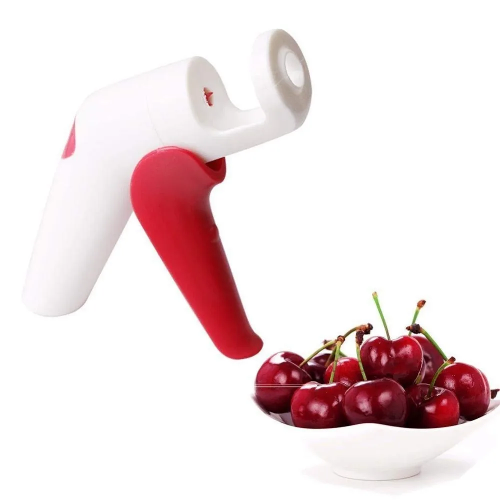 1 pc Creative Cherries Pitters Plastic Fruits Tools Fast Remove Cherry Seed Removers Enucleate Keep Complete kitchen tool
1 pc Creative Cherries Pitters Plastic Fruits Tools Fast Remove Cherry Seed Removers Enucleate Keep Complete kitchen tool