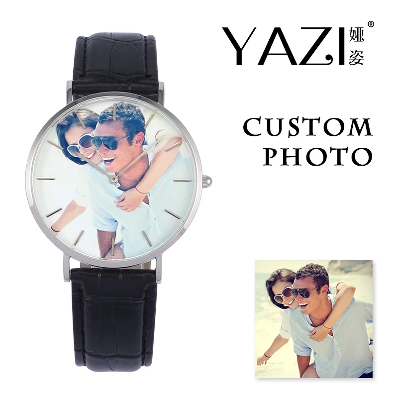 YAZI Private Custom Wrist Watch Photo Print in Dial Casual Watch for Men Crocodile Stripe Genuine Leather Women Watch Waterpoof
YAZI Private Custom Wrist Watch Photo Print in Dial Casual Watch for Men Crocodile Stripe Genuine Leather Women Watch Waterpoof