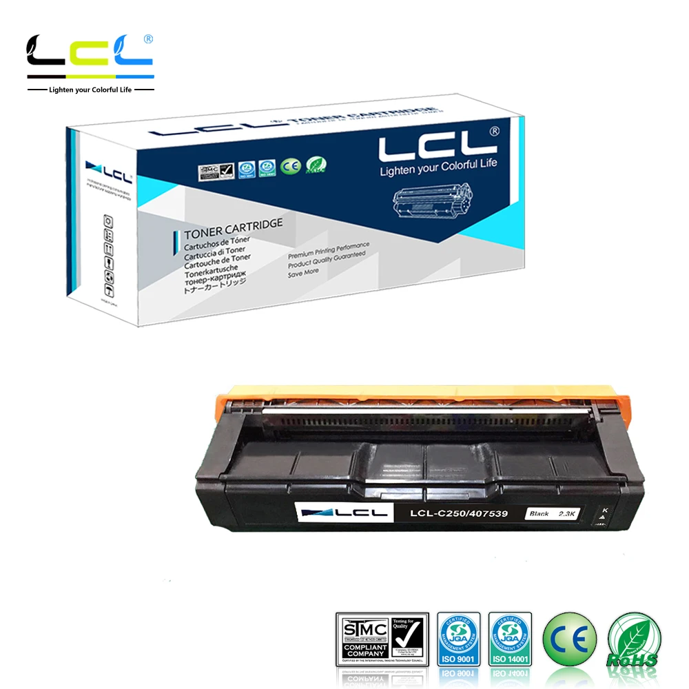 

Any 1 LCL 407539 407540 407541 407542 407543 407544 (1-Pack) Toner Cartridge Compatible for Ricoh sp c250dn sp c250sf C261SFN