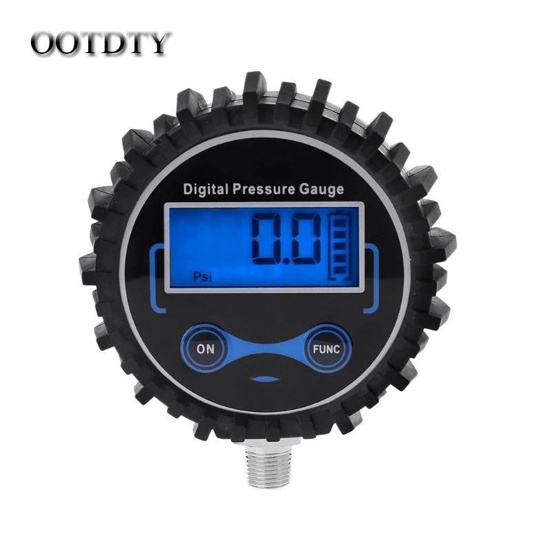 OOTDTY 0-200PSI Digital Tire Pressure Gauge Car Air PSI Meter Tyre Pressure Tester 1/8 NPT dorp shipping
OOTDTY 0-200PSI Digital Tire Pressure Gauge Car Air PSI Meter Tyre Pressure Tester 1/8 NPT dorp shipping