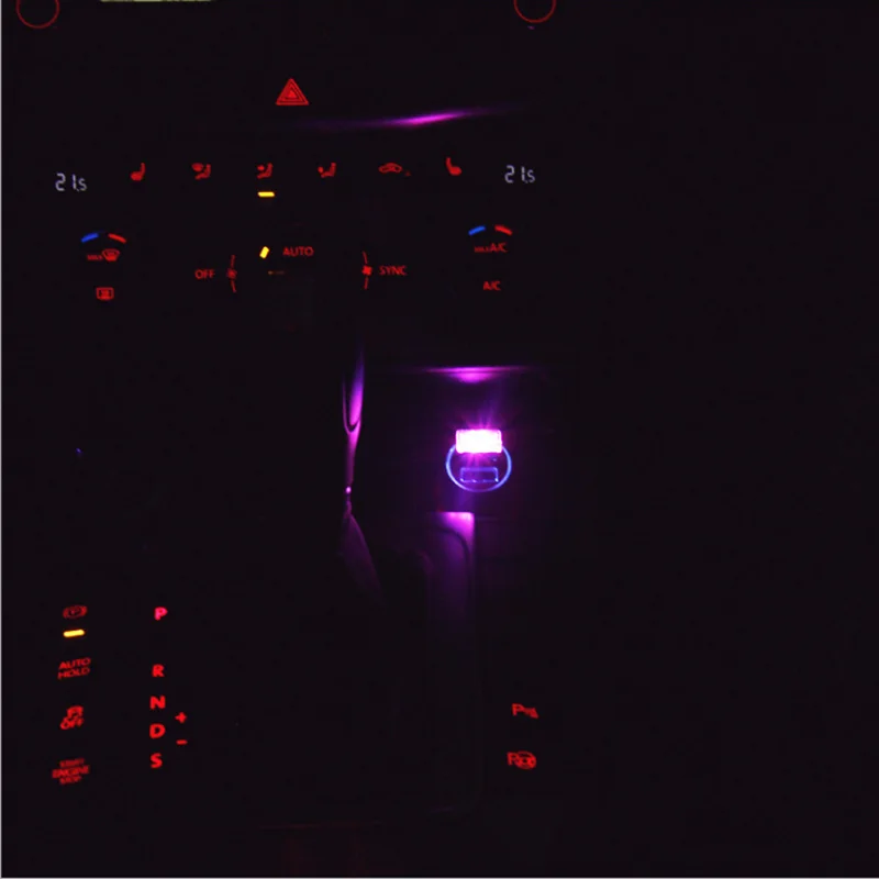 Автомобильный стиль USB атмосферная Светодиодная лампа для jeep renegade honda civic ford fiesta