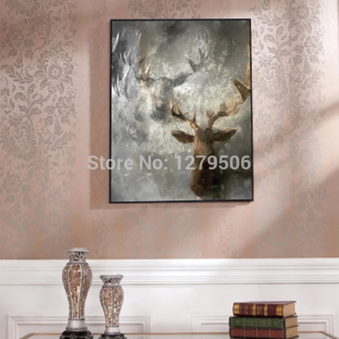 classical antelope oil painting Wall Art Posters Living Room handmade Animal Oil Painting On Canvas Wall Pictures For Home Decor
classical antelope oil painting Wall Art Posters Living Room handmade Animal Oil Painting On Canvas Wall Pictures For Home Decor