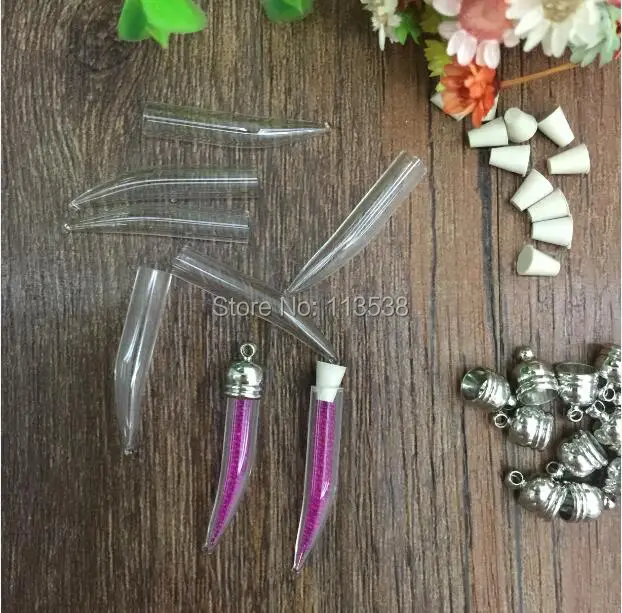 300set/lot Fang Tooth rice necklace Glass Vial Pendant Perfume wish Bottle with mental cap DIY Jewelry Pendants vials oil bottle
300set/lot Fang Tooth rice necklace Glass Vial Pendant Perfume wish Bottle with mental cap DIY Jewelry Pendants vials oil bottle