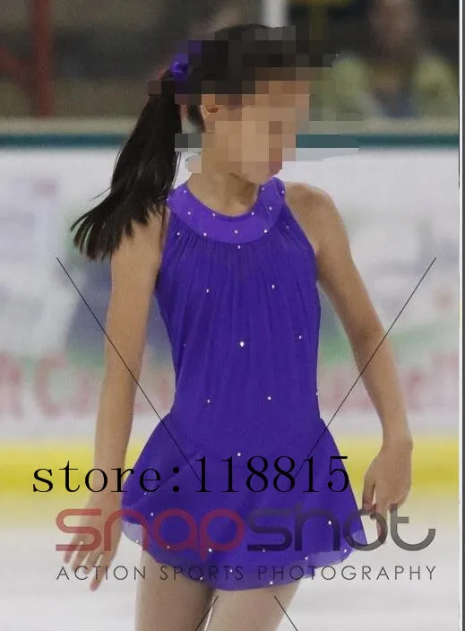 Purple Figure Skating Dress for Girls Ice Skating Dresses for Kids Custom Ice Figure Skating Dresses for Competition B42
Purple Figure Skating Dress for Girls Ice Skating Dresses for Kids Custom Ice Figure Skating Dresses for Competition B42