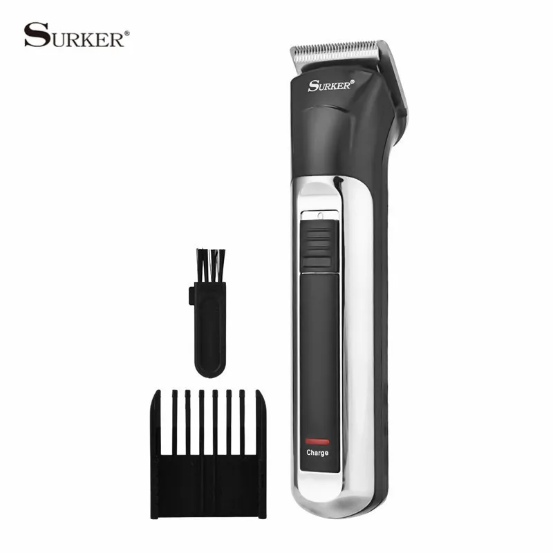 Surker Portable Electric Hair Clipper Hair Trimmer Beard Trimer Low Noise Men Shaving Machine Cordless Razor with Washable Blade
Surker Portable Electric Hair Clipper Hair Trimmer Beard Trimer Low Noise Men Shaving Machine Cordless Razor with Washable Blade