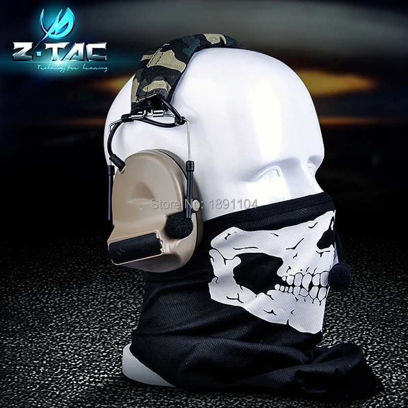 Z041 Z-TAC Comtac II Tactical Headset Style Helmet Noise Canceling Headphone Airsoft Paintball for Hunting
Z041 Z-TAC Comtac II Tactical Headset Style Helmet Noise Canceling Headphone Airsoft Paintball for Hunting