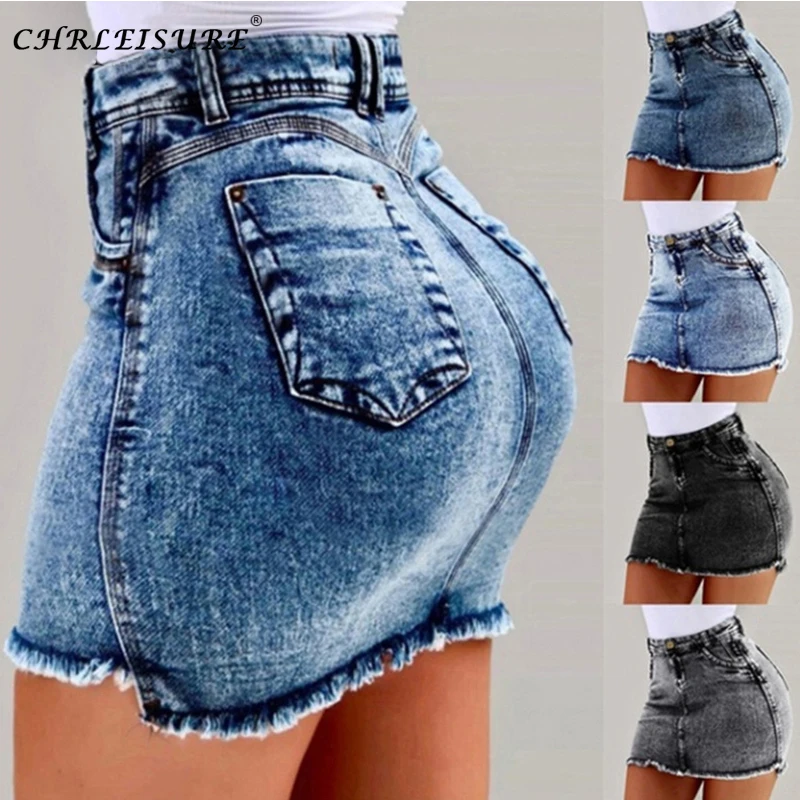 CHRLEISURE Women Mini Skirt Denim Penci Summer Skirt Streetwear Women Black Short Skirt High Waist Skirts
CHRLEISURE Women Mini Skirt Denim Penci Summer Skirt Streetwear Women Black Short Skirt High Waist Skirts