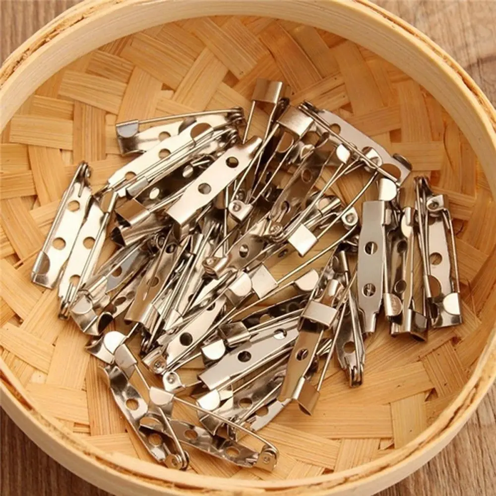 50 PCs/pack Hot Sale Silver Brooch Pins 25mm Safety Lock Pin Fashion Simple DIY Brooch Jewelry Accessory Parts
50 PCs/pack Hot Sale Silver Brooch Pins 25mm Safety Lock Pin Fashion Simple DIY Brooch Jewelry Accessory Parts