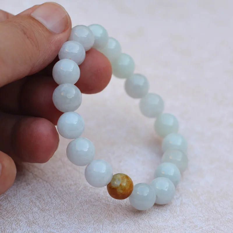 Natural A grade jades White Round Buddha Beads Bracelet Single Lap Bracelet Bangles Woman's fashion Jades Jewelry
Natural A grade jades White Round Buddha Beads Bracelet Single Lap Bracelet Bangles Woman's fashion Jades Jewelry