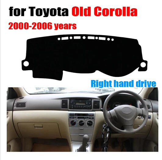 Car dashboard cover mat for TOYOTA old COROLLA 2000-2006 year Right hand drive dashmat pad dash mat covers dashboard accessories
Car dashboard cover mat for TOYOTA old COROLLA 2000-2006 year Right hand drive dashmat pad dash mat covers dashboard accessories