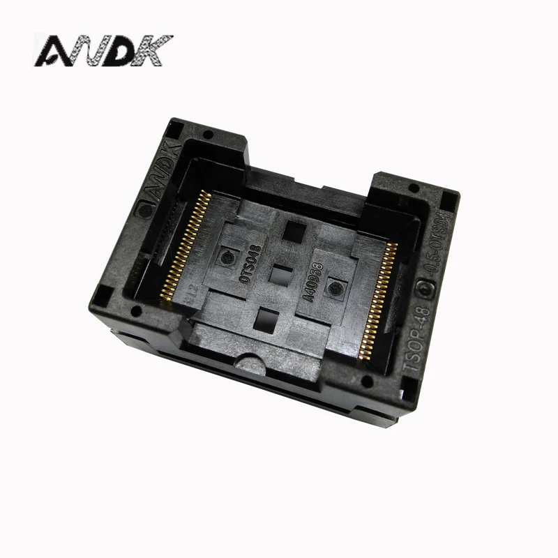 10 pcs TSOP48-0.5 Open Top Broad Body Burn in Socket L85 Size12*18.4 IC Test Socket Flash Adapter Conversion Block
10 pcs TSOP48-0.5 Open Top Broad Body Burn in Socket L85 Size12*18.4 IC Test Socket Flash Adapter Conversion Block