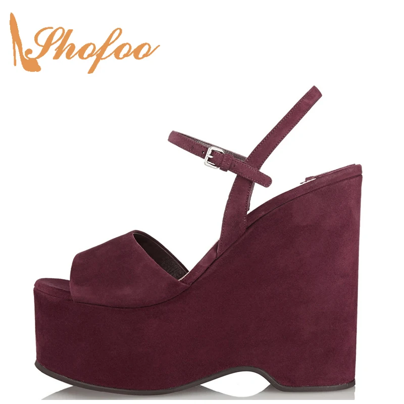 Women Fashion Buckle Wedges Round Toe High Slim Stiletto Super High Platform Wedge Sandals Heel Sandals Large Size 4 45 Shofoo
Women Fashion Buckle Wedges Round Toe High Slim Stiletto Super High Platform Wedge Sandals Heel Sandals Large Size 4 45 Shofoo
