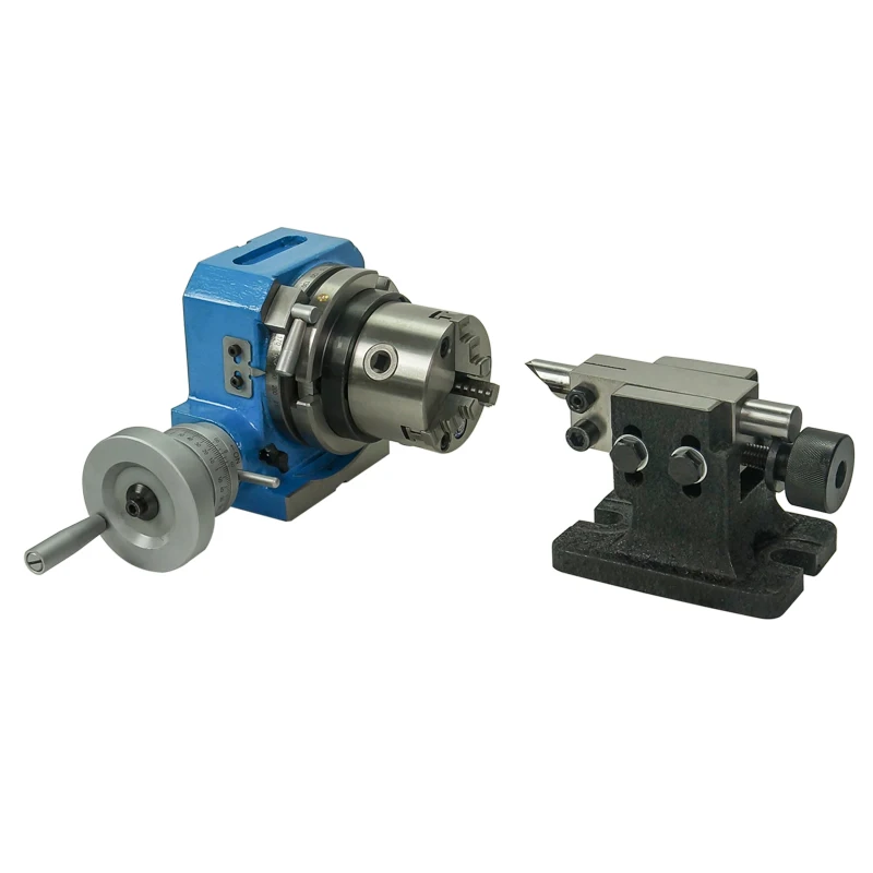 Universal 4th Axis Dividing Head 360 Degrees Precision Tailstock 3-Jaw Lathe Chuck 80MM 125MM Dividing Plates
Universal 4th Axis Dividing Head 360 Degrees Precision Tailstock 3-Jaw Lathe Chuck 80MM 125MM Dividing Plates