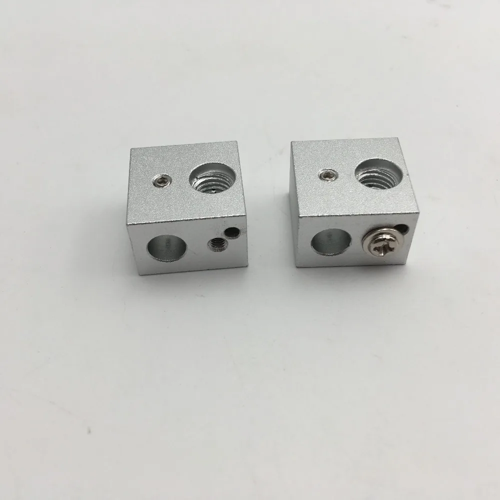 1PCS Wanhao MK9 Nozzle Block with set screw M6 Threaded For DIY Wanhao 3D printer
1PCS Wanhao MK9 Nozzle Block with set screw M6 Threaded For DIY Wanhao 3D printer