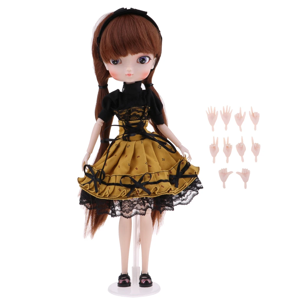 Ball Jointed Dolls 1/6 BJD Asian Girl Female Figure Make Up Full Set - 9 Types Optional
Ball Jointed Dolls 1/6 BJD Asian Girl Female Figure Make Up Full Set - 9 Types Optional