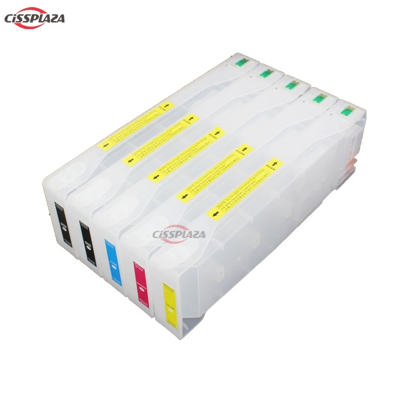 CISSPLAZA 700ml T6361 T6371 T5961 T5971 refillable ink cartridges compatible for EPSON pro 7700 pro 7710 pro 9700 pro9710
CISSPLAZA 700ml T6361 T6371 T5961 T5971 refillable ink cartridges compatible for EPSON pro 7700 pro 7710 pro 9700 pro9710