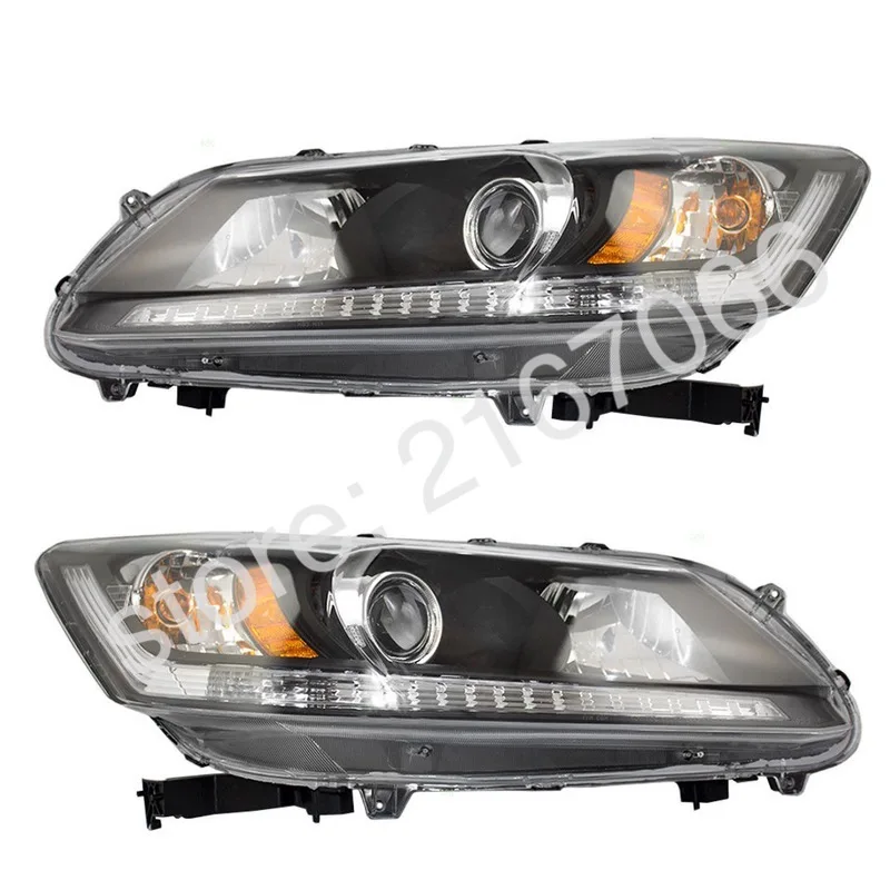 2pcs Headlights for HONDA ACCORD 2013 2014 2015 2016 SET Right + Left PAIR - LED stripe
2pcs Headlights for HONDA ACCORD 2013 2014 2015 2016 SET Right + Left PAIR - LED stripe