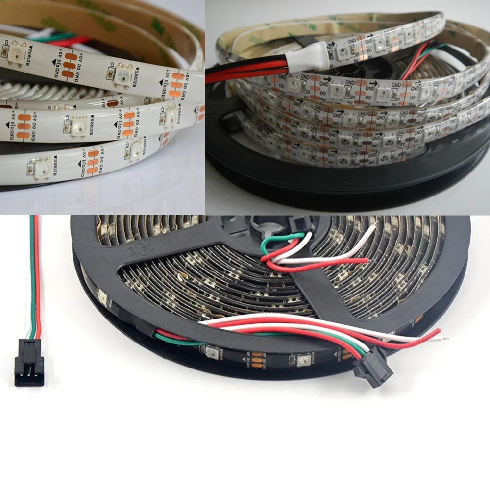 1m/4m/5m 30/60/144 leds/pixels/m,WS2812B IP65 Waterproof in Silicon Coating Smart led pixel strip,Black/White PCB,DC5V FREE SHIP
1m/4m/5m 30/60/144 leds/pixels/m,WS2812B IP65 Waterproof in Silicon Coating Smart led pixel strip,Black/White PCB,DC5V FREE SHIP