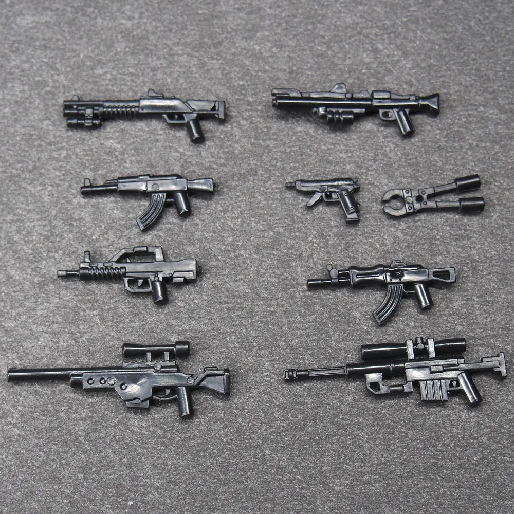 40 Стилей DIY военная серия полиция пистолет набор оружия для городской полиции
