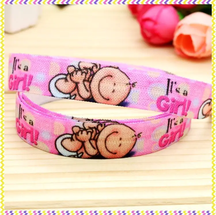 DHK 5/8'' Free shipping Fold Elastic FOE it is a girl printed headband headwear hair band diy decoration wholesale OEM C50
DHK 5/8'' Free shipping Fold Elastic FOE it is a girl printed headband headwear hair band diy decoration wholesale OEM C50