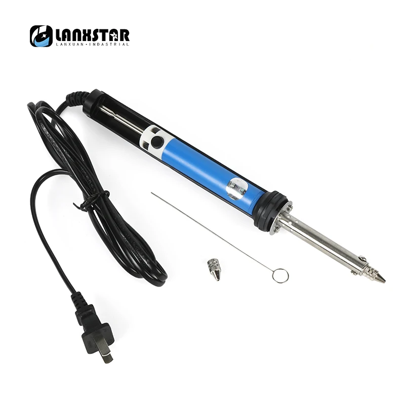 AC 220V 30W Soldering Sucker Gun Welding Iron Tin Absorb Pen Antistatic Desoldering Solder Pump Vacuum Sucker Removal Tool
AC 220V 30W Soldering Sucker Gun Welding Iron Tin Absorb Pen Antistatic Desoldering Solder Pump Vacuum Sucker Removal Tool
