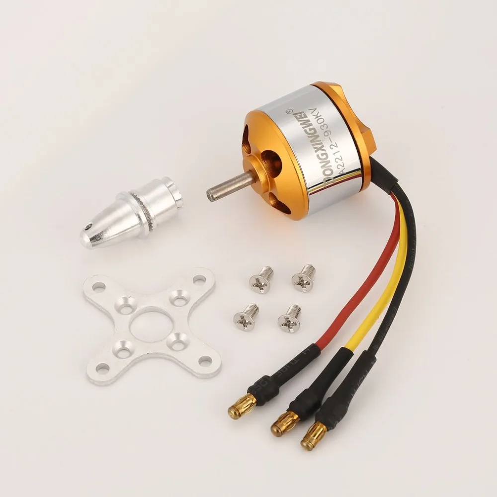 Бесщеточный мотор DXW A2212 2212 930KV 2-4S с внешним ротором 3,17 мм для RC FPV дрона с неподвижным крылом самолета 1060 пропеллер
Бесщеточный мотор DXW A2212 2212 930KV 2-4S с внешним ротором 3,17 мм для RC FPV дрона с неподвижным крылом самолета 1060 пропеллер