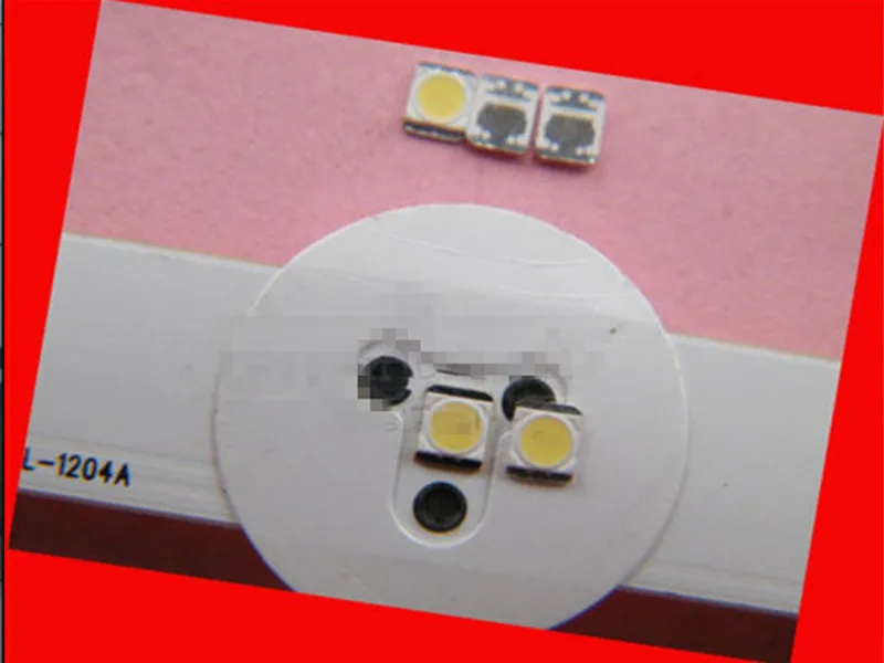 200piece/lot repair LG 32 to 55 inch LCD TV LED backlight Article lamp SMD LEDs 3V 1W 3528 2835 Cold white light emitting diode
200piece/lot repair LG 32 to 55 inch LCD TV LED backlight Article lamp SMD LEDs 3V 1W 3528 2835 Cold white light emitting diode