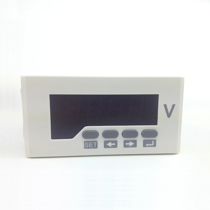 96*48mm White DC Voltage Meter, Single Phase V Meter, LED show 0-450v Voltage intrustment LED volt meter digital dc volt meter
96*48mm White DC Voltage Meter, Single Phase V Meter, LED show 0-450v Voltage intrustment LED volt meter digital dc volt meter