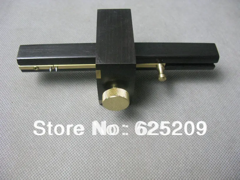 Ebony british Easy-Slide Marking Gauge KO 1005-2 Fence length: 6 1/2" (165mm)
Ebony british Easy-Slide Marking Gauge KO 1005-2 Fence length: 6 1/2" (165mm)