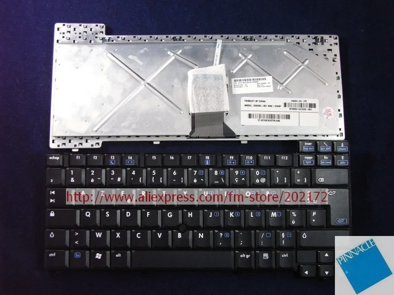 Совершенно новая черная клавиатура для ноутбука 341520-051 338688-051 для COMPAQ NC8000 серии NW8000 (Франция)
Совершенно новая черная клавиатура для ноутбука 341520-051 338688-051 для COMPAQ NC8000 серии NW8000 (Франция)