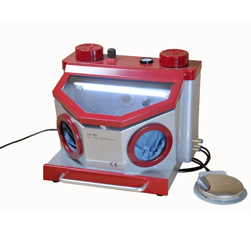 Dental Micro Sandblaster with Twin Pencil Dental Sandblaser for porcelain crowns with dust drawer
Dental Micro Sandblaster with Twin Pencil Dental Sandblaser for porcelain crowns with dust drawer
