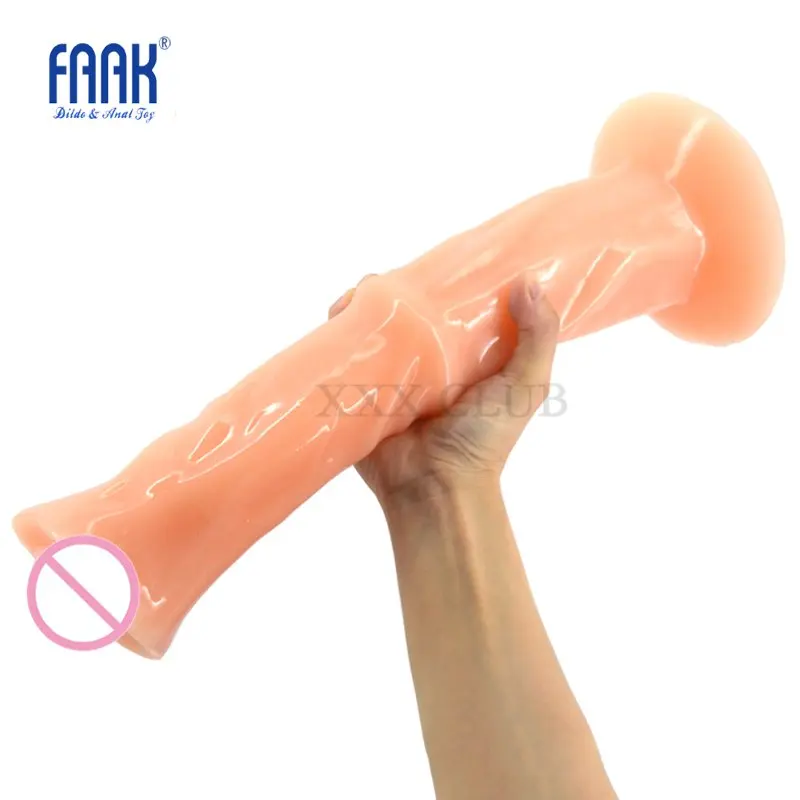 FAAK 35*8 5 см Супер огромный фаллоимитатор на присоске женские секс игрушки конский