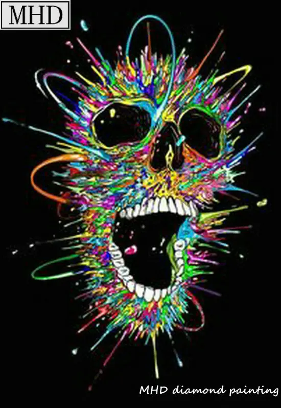 Square round full drill multi style skull 5D DIY diamond painting 3D mosaic painting kit home decoration embroidery gift
Square round full drill multi style skull 5D DIY diamond painting 3D mosaic painting kit home decoration embroidery gift