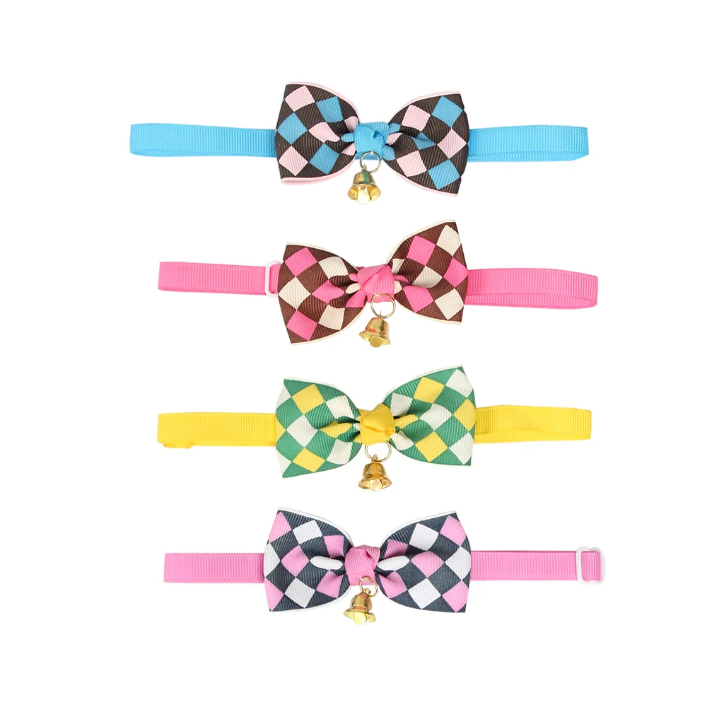 Handmade Colorful plaid Ribbon Dog Tie Collar Bow 6031002 Puppy Supplies wholesale.
Handmade Colorful plaid Ribbon Dog Tie Collar Bow 6031002 Puppy Supplies wholesale.
