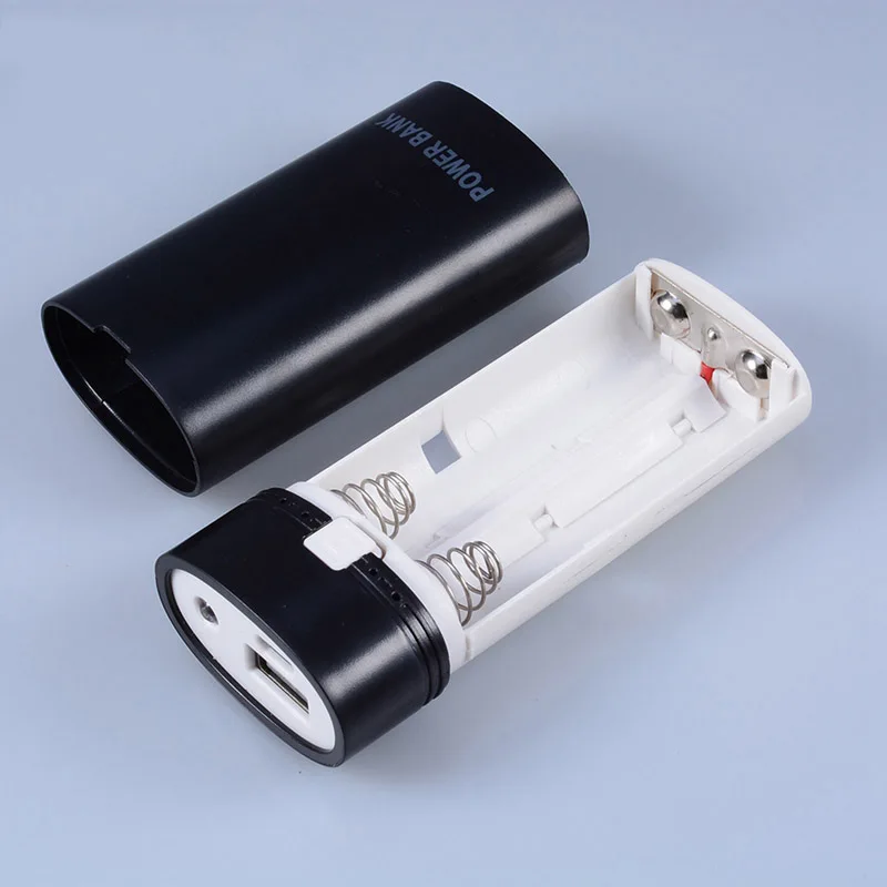 (Без аккумулятора) блок питания сделай сам 2*18650 1 порт USB внешний аккумулятор чехол