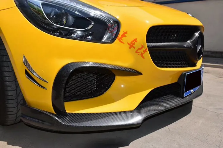 Fit for Benz AMG GT carbon fiber front lip wind knife carbon fiber air inlet eyebrow carbon fiber air knife
Fit for Benz AMG GT carbon fiber front lip wind knife carbon fiber air inlet eyebrow carbon fiber air knife