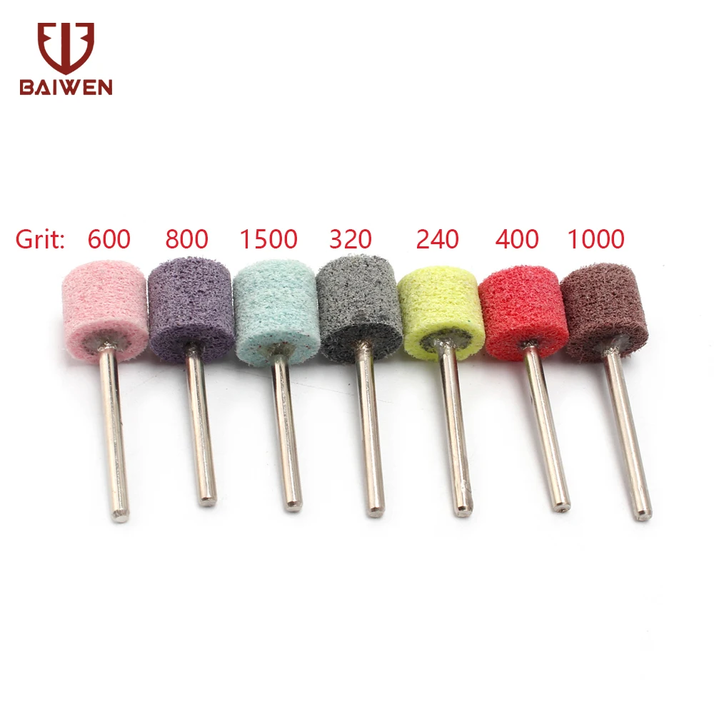 free shipping 10pc 3mm Shank Fiber Nylon Polishing Grinding Head Mounted Point for Mould Finish Polish Grinder Rotary Tool
free shipping 10pc 3mm Shank Fiber Nylon Polishing Grinding Head Mounted Point for Mould Finish Polish Grinder Rotary Tool