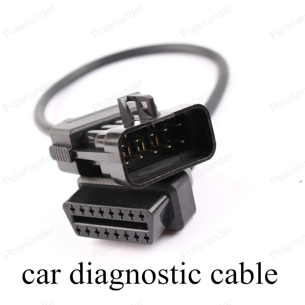 10pin to 16pin OBD2 test cables for O-PEL cable car Diagnostic scanner connector free shipping
10pin to 16pin OBD2 test cables for O-PEL cable car Diagnostic scanner connector free shipping