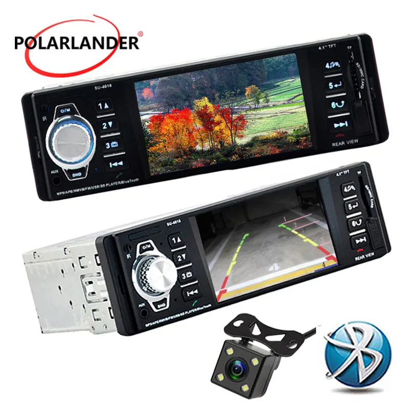 Support Rear Camera Car Stereo MP3 MP4 Player 12V Car Audio Video MP5 FM Transmitter USB/SD/MMC/1 Din In-Dash/Remote Control
Support Rear Camera Car Stereo MP3 MP4 Player 12V Car Audio Video MP5 FM Transmitter USB/SD/MMC/1 Din In-Dash/Remote Control